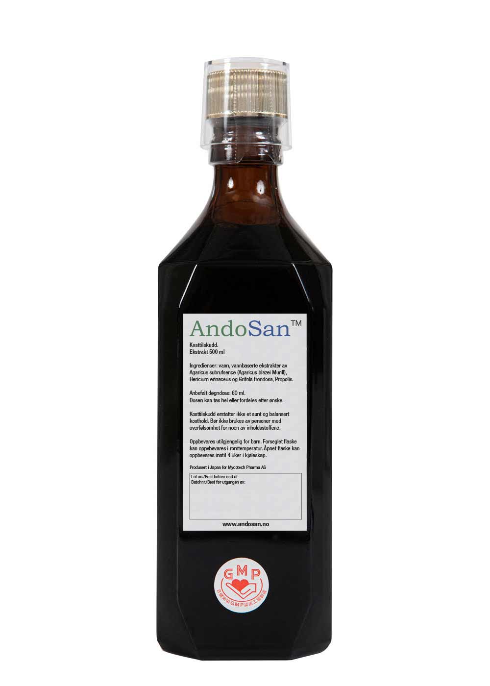 Andosan soppekstrakt